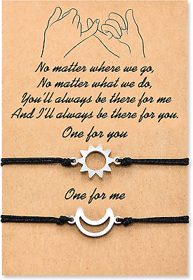 #ad Pinky Promise Matching Relationship Bracelets for Friends Couple Family $38.99