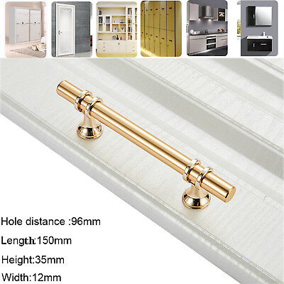 #ad 1 500PACK Gold Kitchen Cabinet Handles Bar Pulls Bathroom Drawer Knobs Wardrobe $304.51
