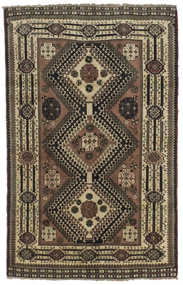 #ad Muted Color Vintage Tribal Style 4X6#x27;5 Foyer Oriental Rug Farmhouse Decor Carpet $418.77