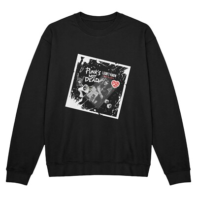 #ad Y2K Retro Rock Girl Bella Canvas Unisex Crewneck Sweatshirt 90s Punk Grunge $37.00