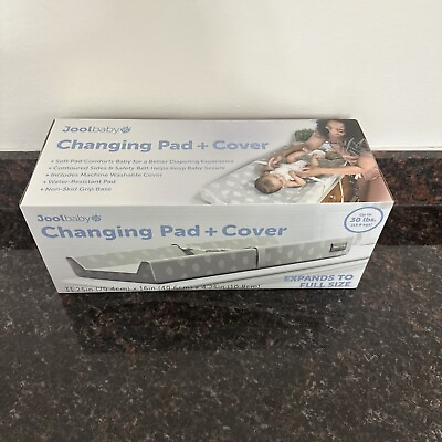 #ad Jool Baby Changing Pad Contoured Waterproof amp; Non Slip Includes a Cozy B... $27.99