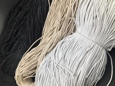 #ad 5M Waxed Cotton Cord Beading Rattail Braided Jewellery Making String Thread 2mm $4.74