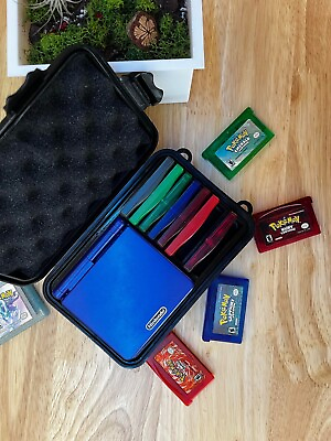 #ad Protective Carrying Case for Gameboy Advance SP SENAC LLC Holds 12 games Pr $27.99