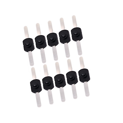 #ad US Stock 10x 1712 CC DC 30V 1A On Off Mini Push Button Switch for Electric Torch $7.82