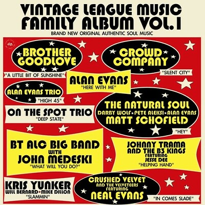 #ad Vintage League Music Vintage League Music Family Album Vol. 1 Used Very Good $18.91