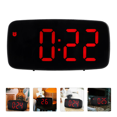 #ad Nightstand Clock LED Electronic Alarm Kids Office Desk Decor $13.79