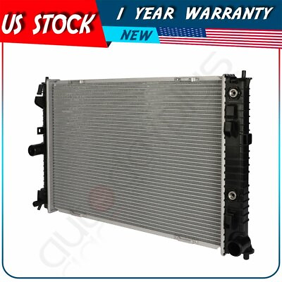 #ad Aluminum Radiator Fits 2010 2012 Ford Fusion 2007 2012 Lincoln MKZ Crossflow $60.99