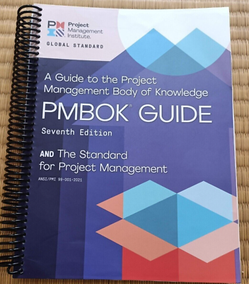 #ad Spiral Bound PMBOK GUIDE 7th edition Project Management Institute ... $34.20