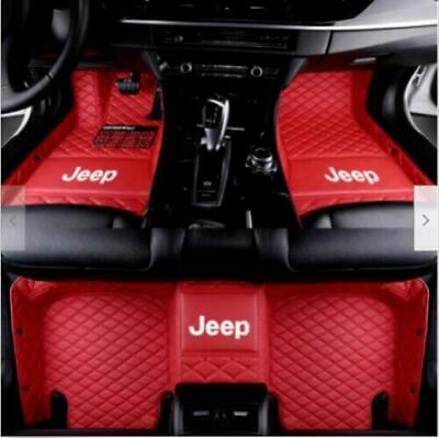 #ad For Jeep Car Floor Mats Custom All Weather Custom Auto Carpets Mats Waterproof $41.86