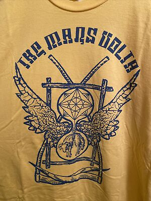 #ad LARGE The Mars Volta T Shirt Yellow Vintage Cedric Omar At The Drive In ATDI $49.99
