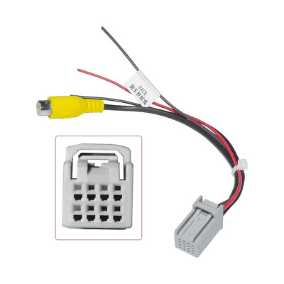 #ad For 2014 2020 Mitsubishi 8Pin Rear Camera Video Plug Converter RCA Cable Adapter $8.00
