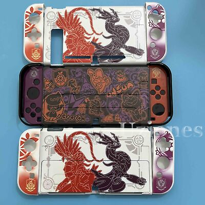 #ad Pokemon Scarlet And Violet Protective Case Cover Shell For Nintendo Switch OLED $18.20