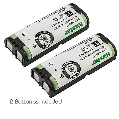 #ad Kastar 2x Cordless Phone Battery for Panasonic HHR P105 HHR P105A TYPE 31 Type31 $6.99