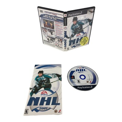 #ad NHL 2001 Video Game for Sony PlayStation 2 PS2 Complete $2.49