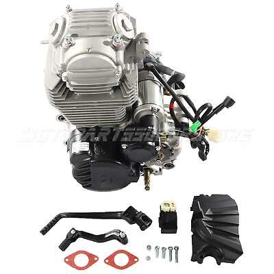 #ad 250cc Vertical Engine Motor w Manual Transmission Kick Electric Start Dirt Bike $499.95