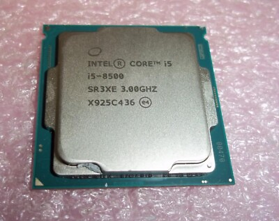 #ad Intel Core i5 8500 CPU Processor 3.0GHz Hexa Core LGA 1151 SR3XE $49.80