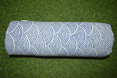 #ad 100 Yard Handmade Hand Block New Craft Running sewing Fabric Cotton Print 1406 $355.99