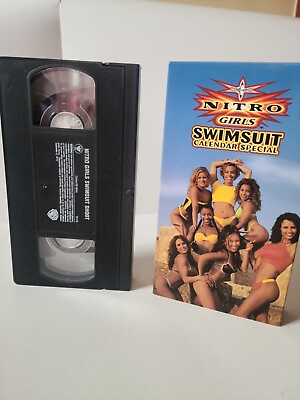 #ad 1999 Nitro Girls Swimsuit Calender Special Vhs TESTED C $17.00