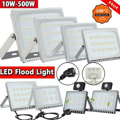 #ad LED Flood Light 10W 20W 30W 50W 100W 150W 200W 300W 500W Outside Security Lamp $71.99