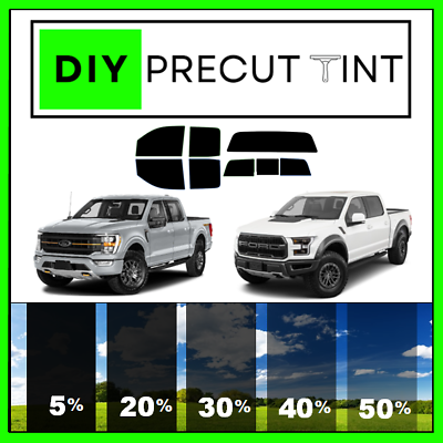 #ad DIY PreCut Premium Ceramic Window Tint Fits ANY FORD F 150 2000 2024 ALL Windows $98.99