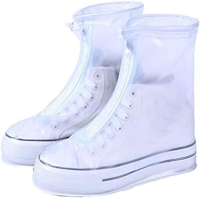 #ad Reusable Pvc Waterproof Shoe Cover Transparent Rain and Snow Waterproof Shoe Co $17.50