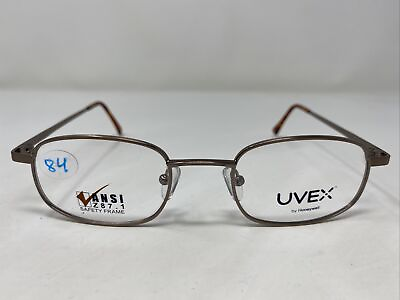 #ad Uvex By Honeywell FC707 ANB 50 21 140 Antique Brown Eyeglasses Frame N381 $65.00