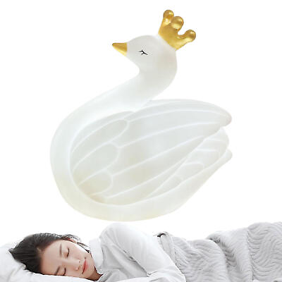#ad Gift Swan Table Lamp 3D Home Decor LED Creative Swan Shaped Night Light for Kids $9.93