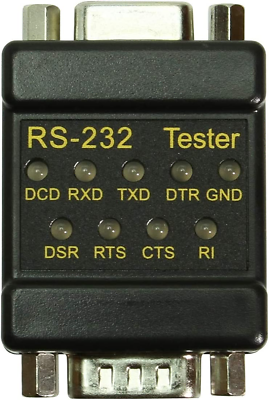 #ad RS 232 LED Link Tester DB 9 Male to DB 9 Female $36.19