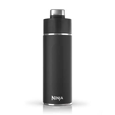 #ad Thirsti 18oz. Travel Bottle Metal Insulated Onyx Black DW1801BK $21.04