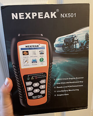 #ad NEXPEAK OBDII Code Reader Model NX501 New Package. Car Diagnostics. $55.00