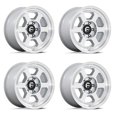 #ad Set 4 18quot; Fuel 1PC FC860 Hype Machined 18x8.5 Wheels 6x135 10mm For Ford Lincoln $1364.00