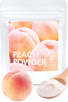#ad White Peach Juice Powder for Confectionery White Peach Fruit Powder 40gx2Bags $25.41