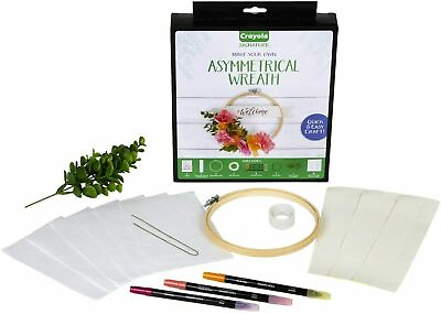 #ad Crayola DIY Wreath Craft Supplies Gift for Crafters Ages 12 $8.39