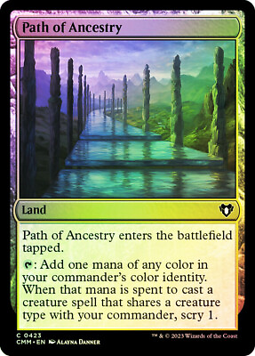 #ad MTG FOIL Path of Ancestry Commander Masters $1.69