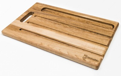 #ad Large 16 x 10 x 3 4 In Canadian Maple Rectangular Grooved Bread Cutting Board $48.10