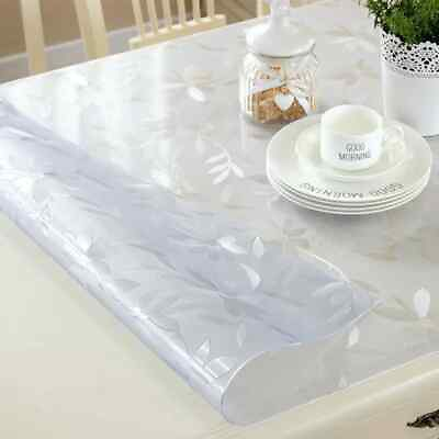 #ad Nordic Tablecloth Desk Dining TableCover Table Protector Soft Glass Oil proof $119.46