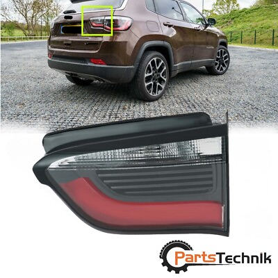 #ad Right Passenger Side Inner Rear Lamp Tail Light Brake For 2017 2019 Jeep Compass $88.45