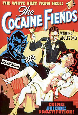 #ad #ad The Cocaine Fiends 1935 Vintage Movie Poster 12x18 $11.95