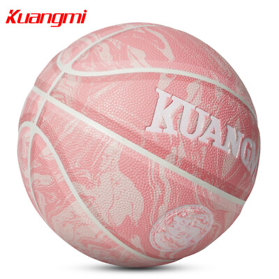 #ad Kuangmi pink basketball Size 7 29.5 Size 6 28.5 ball Indoor Outdoor $59.99