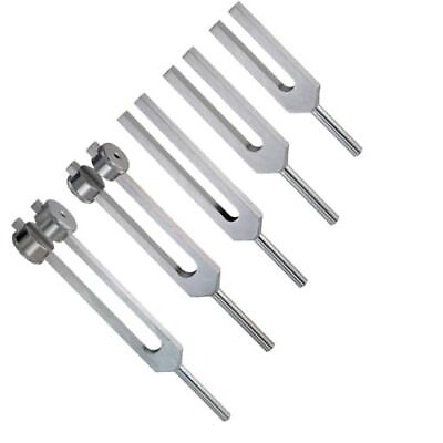 #ad Set of 10 Tuning Forks: C12825651210242056 Aluminum Alloy Premium $151.99