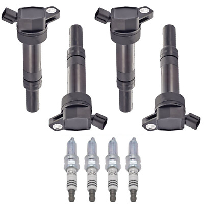 #ad 6X Ignition Coils 6X Spark Plugs for Hyundai Elantra Kia Forte 1.8L 2.0L UF651 $59.99