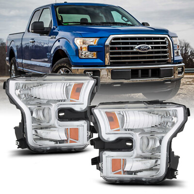 #ad Pair Factory Style Ford F150 15 17 Replacement Headlight Lamp LeftRight SET $182.89