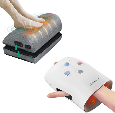 #ad Snailax Hand Massager with Heat amp; Foot Rest under Desk at Work $158.27