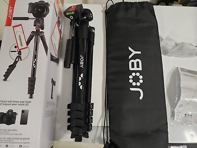 #ad JOBY Compact Advanced Smart 65quot; Tripod Kit for DLSR camera Smartphone $44.85