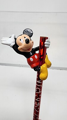 #ad Pencil w Mickey Mouse Topper Disney Pencil by Applause $5.50