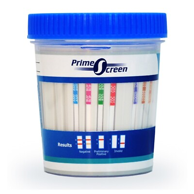 #ad Prime Screen 12 Panel Instant Urine Drug Testing Cup 1 Pack T 3124 $239.99