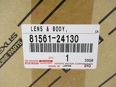 #ad Genuine OEM Toyota Lexus 81561 24130 Drivers Side Tail Light 2006 2010 SC430 $246.84