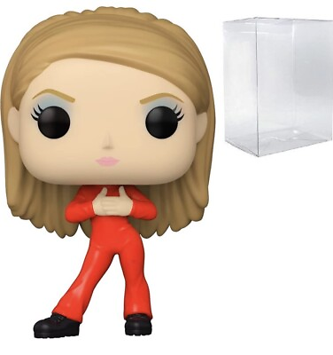 #ad Britney Spears: Oops Red Catsuit • Funko Pop #215 w Protector • Free Ship $17.99