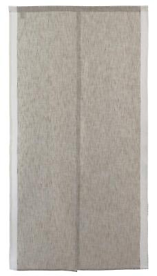#ad Doorway Curtain W33.5#x27;xH66.9#x27; Tapestry Japanese noren Slabline Beige Room... $44.92