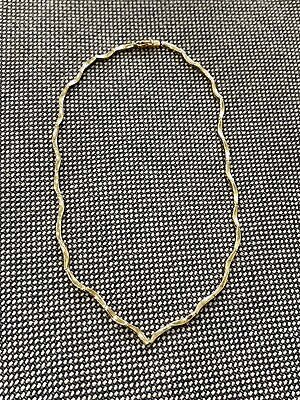 #ad 14k Yellow Gold Modernist Design Necklace for Pendant $825.00